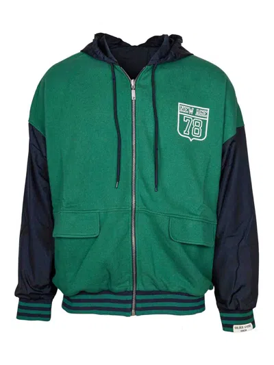 GOLDEN GOOSE REVERSIBLE COTTON SWEATSHIRT