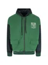 Golden Goose Unisex Reversible Over Zipped Hoodie In Green