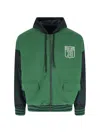 Golden Goose Unisex Reversible Over Zipped Hoodie In Green