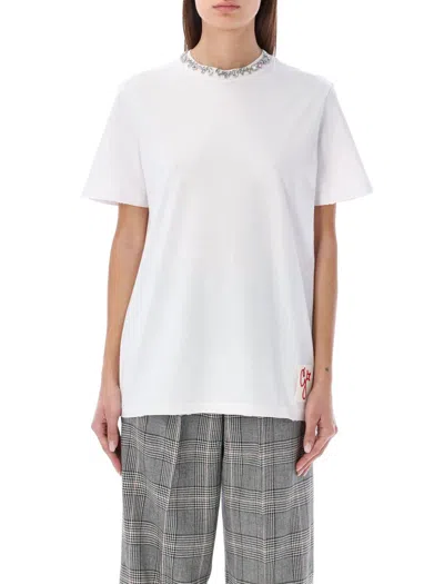 GOLDEN GOOSE GOLDEN GOOSE RHINESTONES T-SHIRT