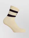 Golden Goose Ribbed Cotton Socks Frayed Edge