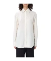 Golden Goose Ribbed-effect Shirt In White