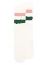 Golden Goose Ribbed Socks In ホワイト
