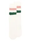 Golden Goose Ribbed Socks In White