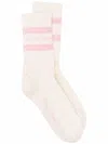 Golden Goose Ribbed Socks In White