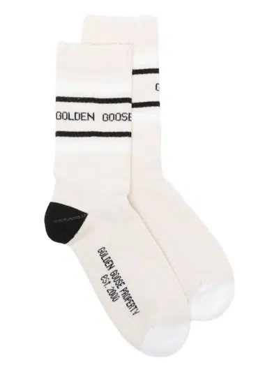 Golden Goose Ribbed Socks In Pink