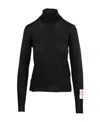 Golden Goose Classic Knit Turtleneck Sweater In Luxurious Merino Wool In Black