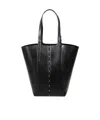 Golden Goose Rivet Shoulder Bag In Black