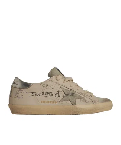 Golden Goose Round Head Low-cut Casual Shoes In Nude