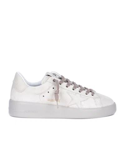 Golden Goose Round Head Low-cut Casual Shoes In White