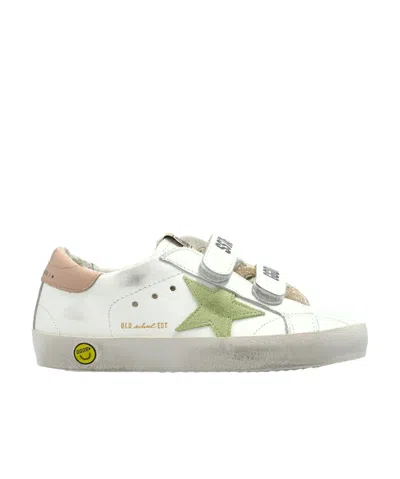 Golden Goose Round Head Low-cut Casual Shoes In White