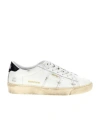 Golden Goose Blue Matchstar Sneakers In White