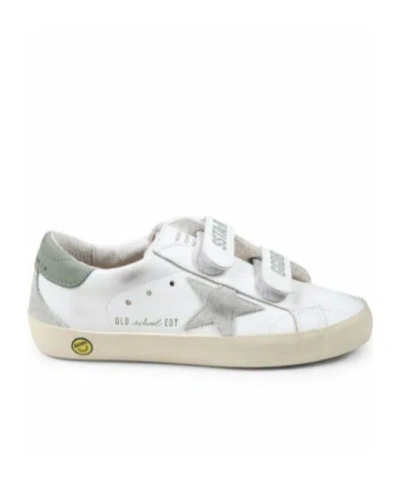 Golden Goose Round Head Low-cut Casual Shoes In White/ice