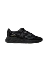 Golden Goose Round Head Low-cut Sneakers In Black