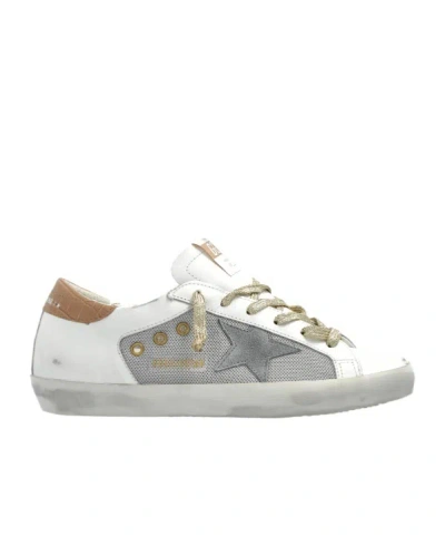 Golden Goose Round Head Low-cut Sneakers In Gray