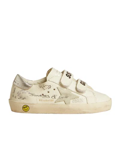 Golden Goose Round Head Low-cut Sneakers In Nude