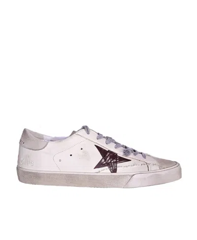 Golden Goose Round Head Low Upper Board Shoes In White