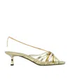 Golden Goose Deluxe Brand Nico Chained Sandals In Nude