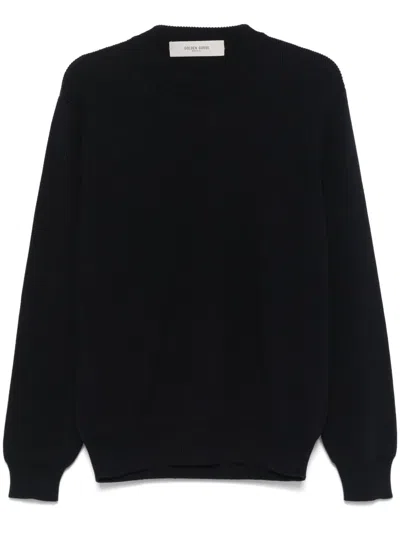 Golden Goose Round-neck Sweater In Blue