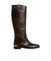 Golden Goose Round Toe Boots In Brown