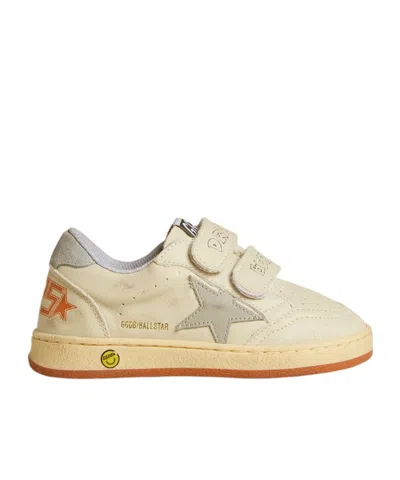 Golden Goose Round Toe Casual Shoes In Nude