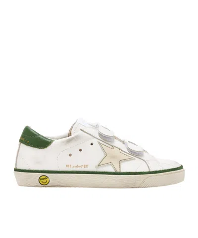 Golden Goose Round Toe Casual Shoes In White