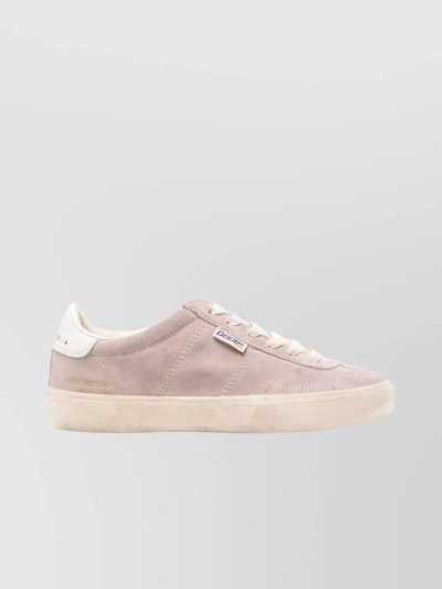 GOLDEN GOOSE ROUND TOE FLAT SOLE SNEAKERS
