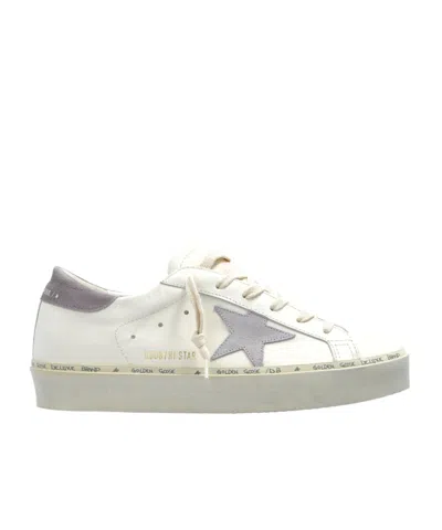 Golden Goose Round Toe Low-top Casual Shoes In White