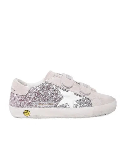 Golden Goose Round Toe Low-top Casual Shoes In White