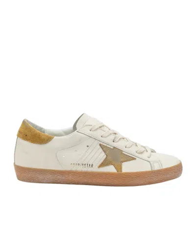 Golden Goose Round Toe Low-top Casual Shoes In White