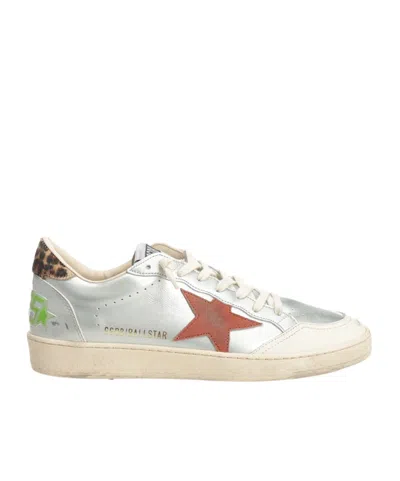 Golden Goose Round-toe Low-top Casual Shoes In White