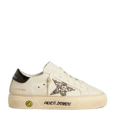 Golden Goose Round Toe Low-top Sneakers In Brown