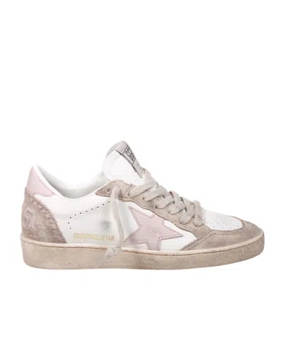 Golden Goose Round Toe Low Top Sneakers