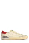 Golden Goose Round Toe Low-top Sneakers In White
