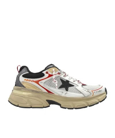 Golden Goose Round-toe Low-top Sneakers In Multi