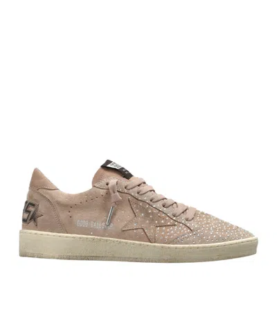 Golden Goose Round-toe Sneakers In Nude