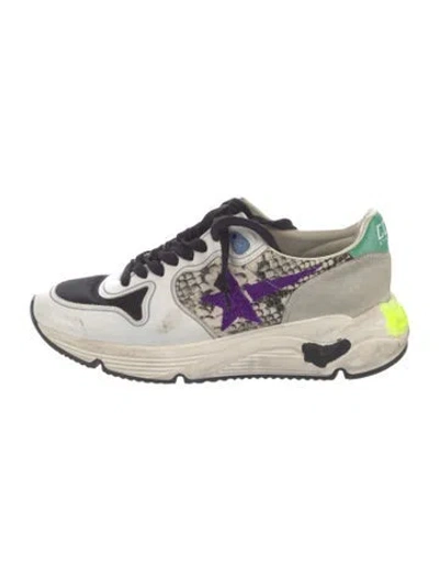 Pre-owned Golden Goose Running Athletic Sneakers In Gray
