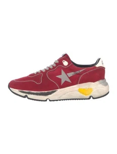 Pre-owned Golden Goose Running Athletic Sneakers In Red