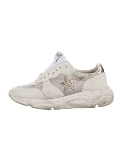 Pre-owned Golden Goose Running Chunky Sneakers In White