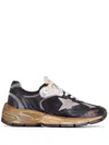 Golden Goose Running Dad Net And Nappa Upper Suede Star Shoes