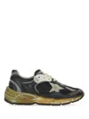 Golden Goose Dad-star Sneakers In Mesh And Nappa Leather