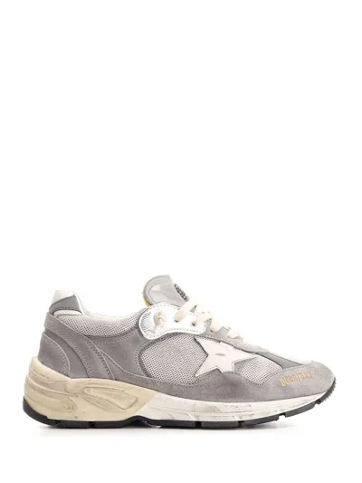 Golden Goose Running Dad Sneakers In Grey
