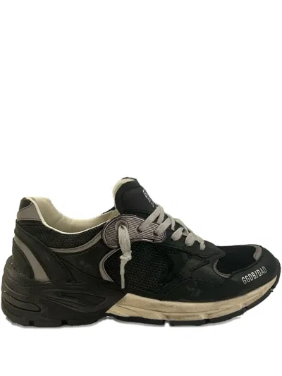 Golden Goose Running Dad Star-detail Sneakers In Black