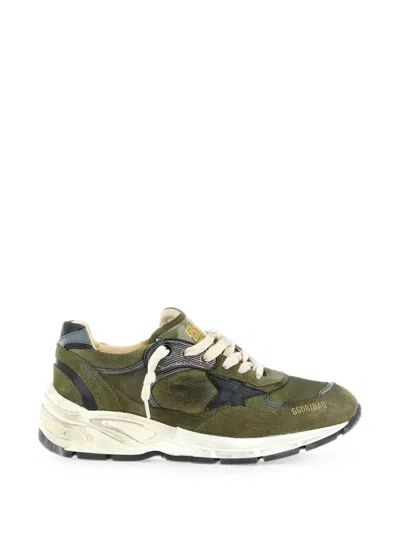Golden Goose Running Dad Star-patch Sneakers In Green