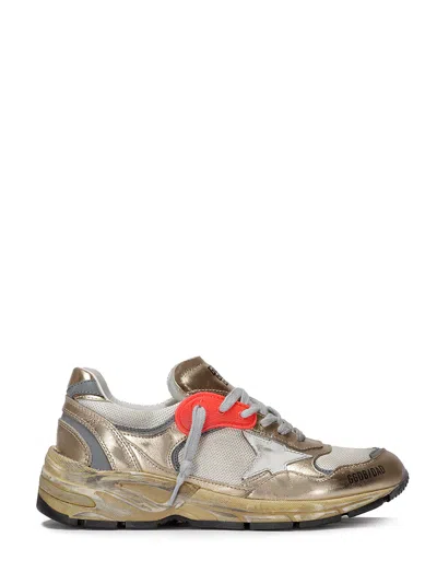 GOLDEN GOOSE RUNNING DADMESH AND LAMINATED