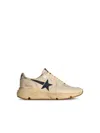Golden Goose Running Sole Sneakers In Ivory