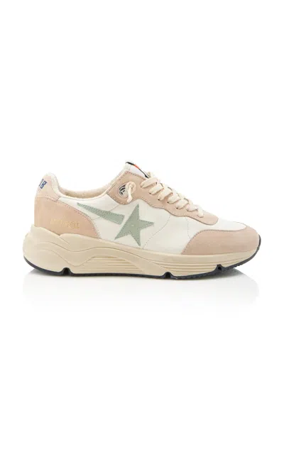 GOLDEN GOOSE RUNNING LEATHER SNEAKERS