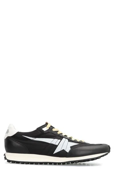 Golden Goose Running Marathon Low-top Sneakers In Black