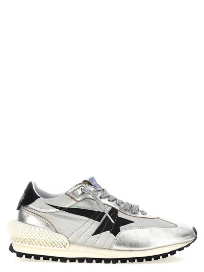 Golden Goose Running Marathon M2000 Sneakers In Silver