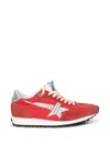 Golden Goose Running Marathon M77 Sneakers In Red